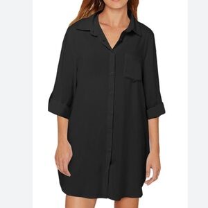 ‼️Sold‼️ SHEIN Black Collared Mini Dress